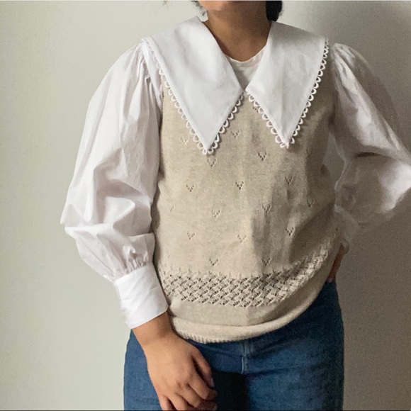 Vintage Knitted Tank Top - Picture 2 of 3